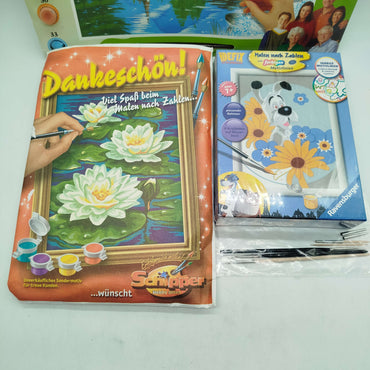 Ravensburger Bundle Malen nach Zahlen Set von 3 Motive
