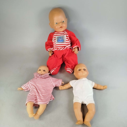 Bundle 3x Babypuppen Rollenspiel