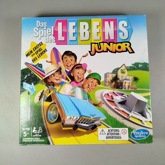 Hasbro Gaming Das Spiel des Lebens Junior Brettspiel, Neuwertig