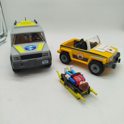 Playmobil Bundle Bergrettung SUV & Cabrio Figuren, ab 6 7 8 Jahre | ✅ geprüft