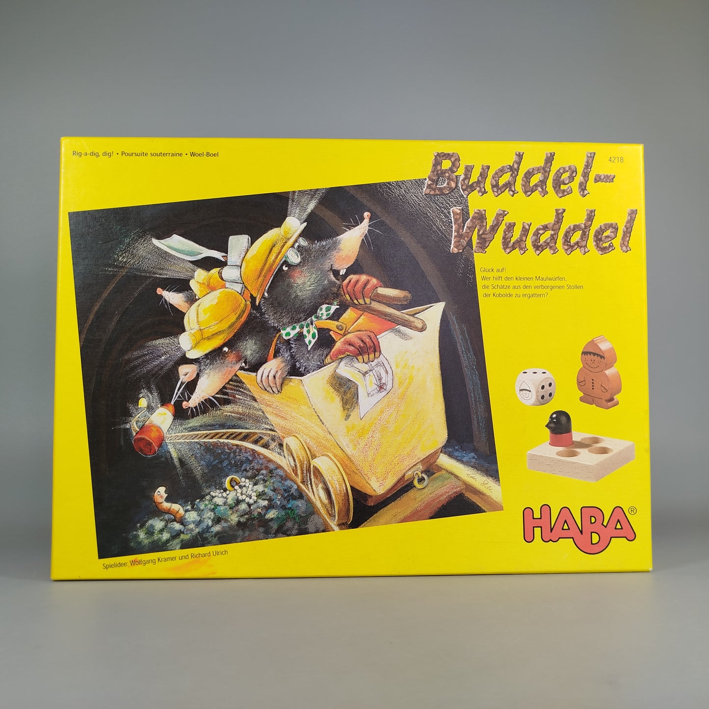 HABA Buddel-Wuddel Brettspiel, OVP, neuwertig