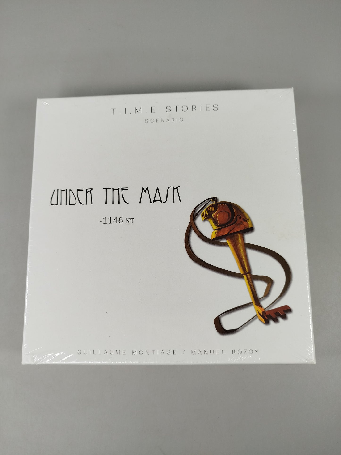 Space Cowboys Brettspiel Erweiterung – T.I.M.E Stories Under the Mask, neu
