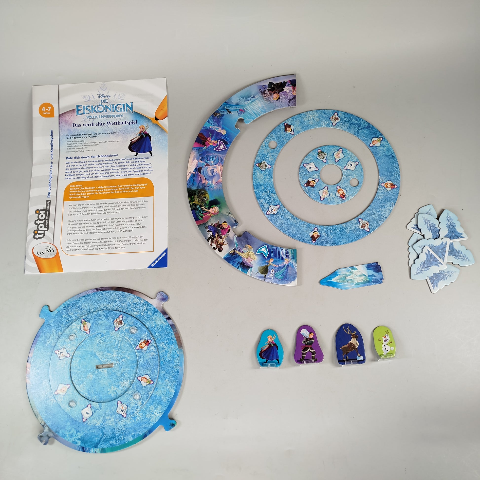 Ravensburger tiptoi Disney Die Eiskönigin - Das verdrehte Wettlaufspiel