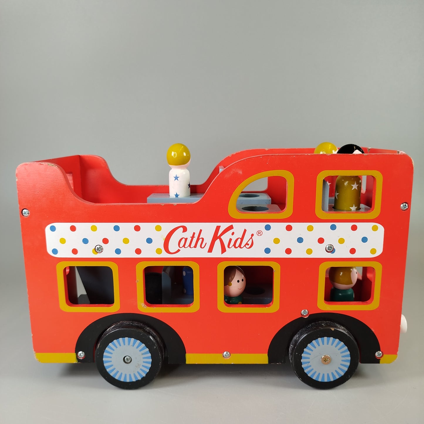 Cath Kids Holz-Doppeldeckerbus mit Spielfiguren