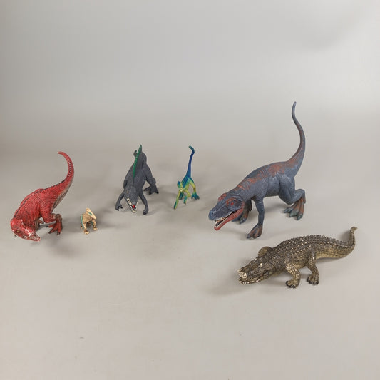 Schleich Dinosaurier & Reptilien Set von 6 Tierfiguren