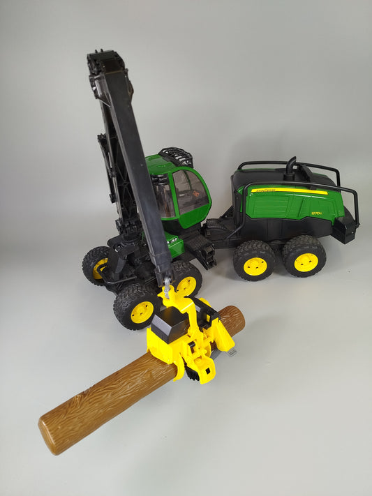 Forstwirtschafts-Spielset von John Deere und Playmobil