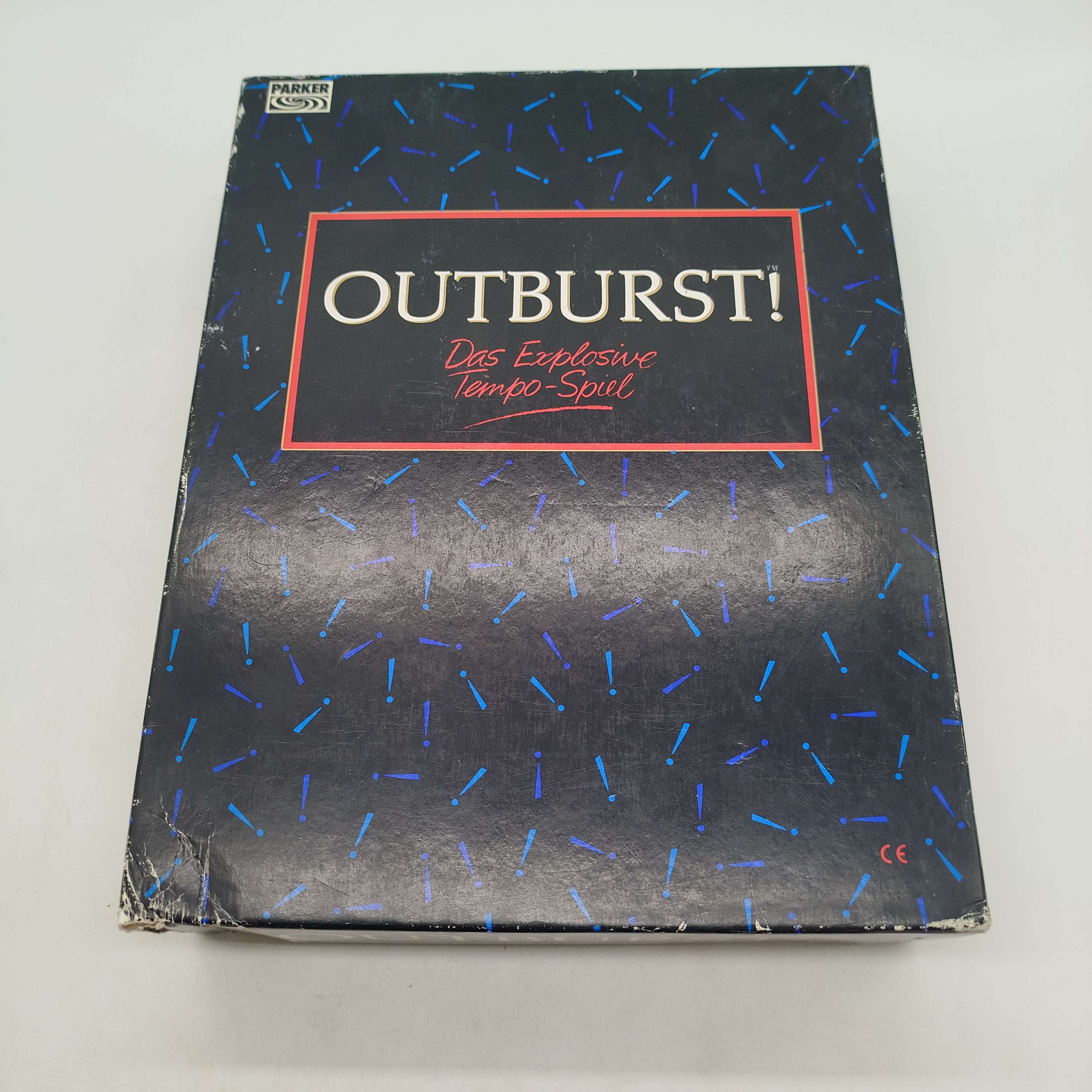 Parker OUTBURST! 01118D Brettspiel, gebraucht, ab 10 11 12 Jahre | ✅ geprüft