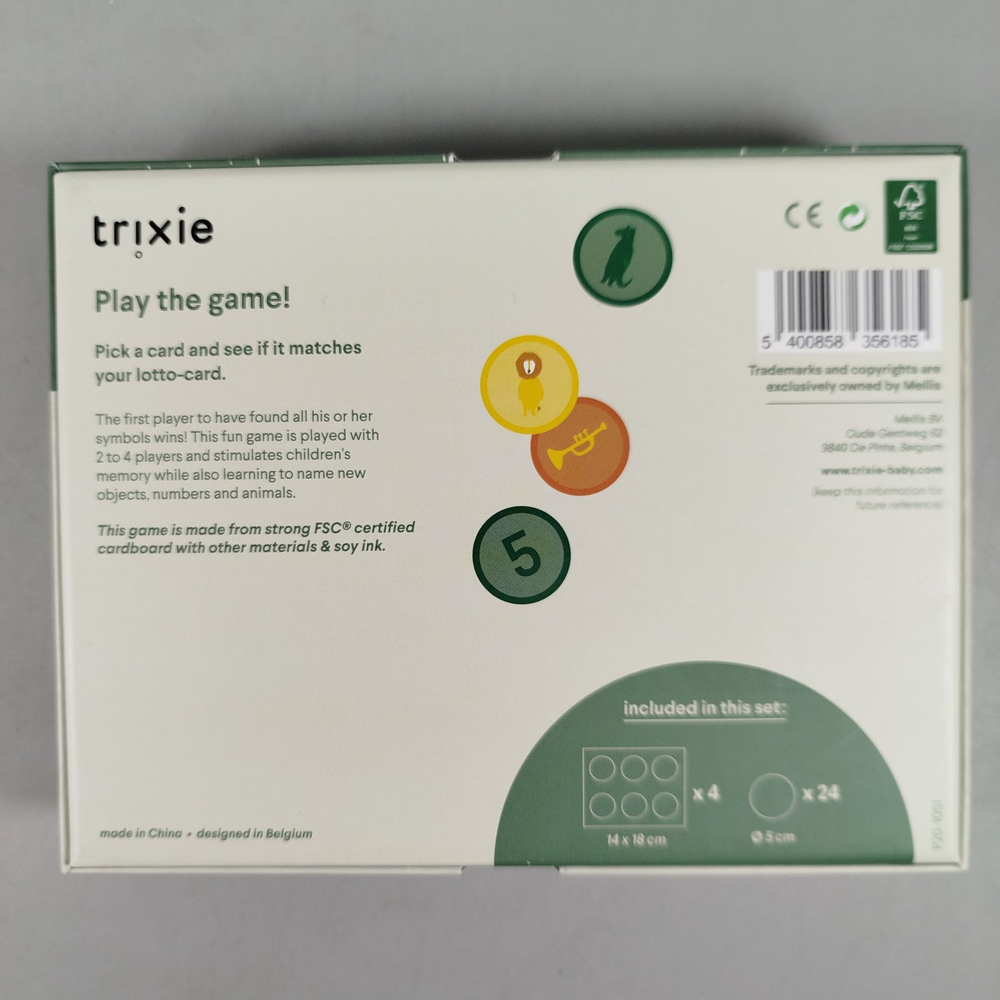 Trixie Lotto Zuordnungsspiel ab 2 Jahren