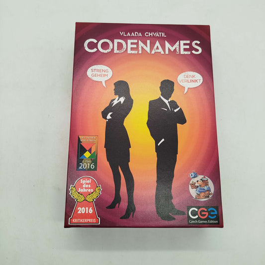 Czech Games Edition Codenames Brettspiel, gebraucht, ab 10 Jahre