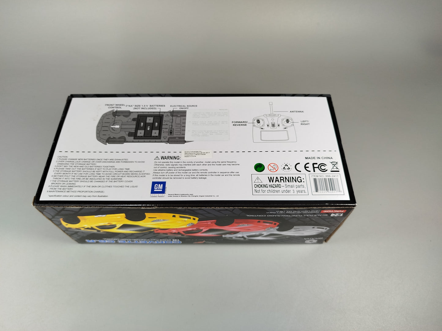 Braha RC Auto Corvette C6.R 1:24, OVP, neu