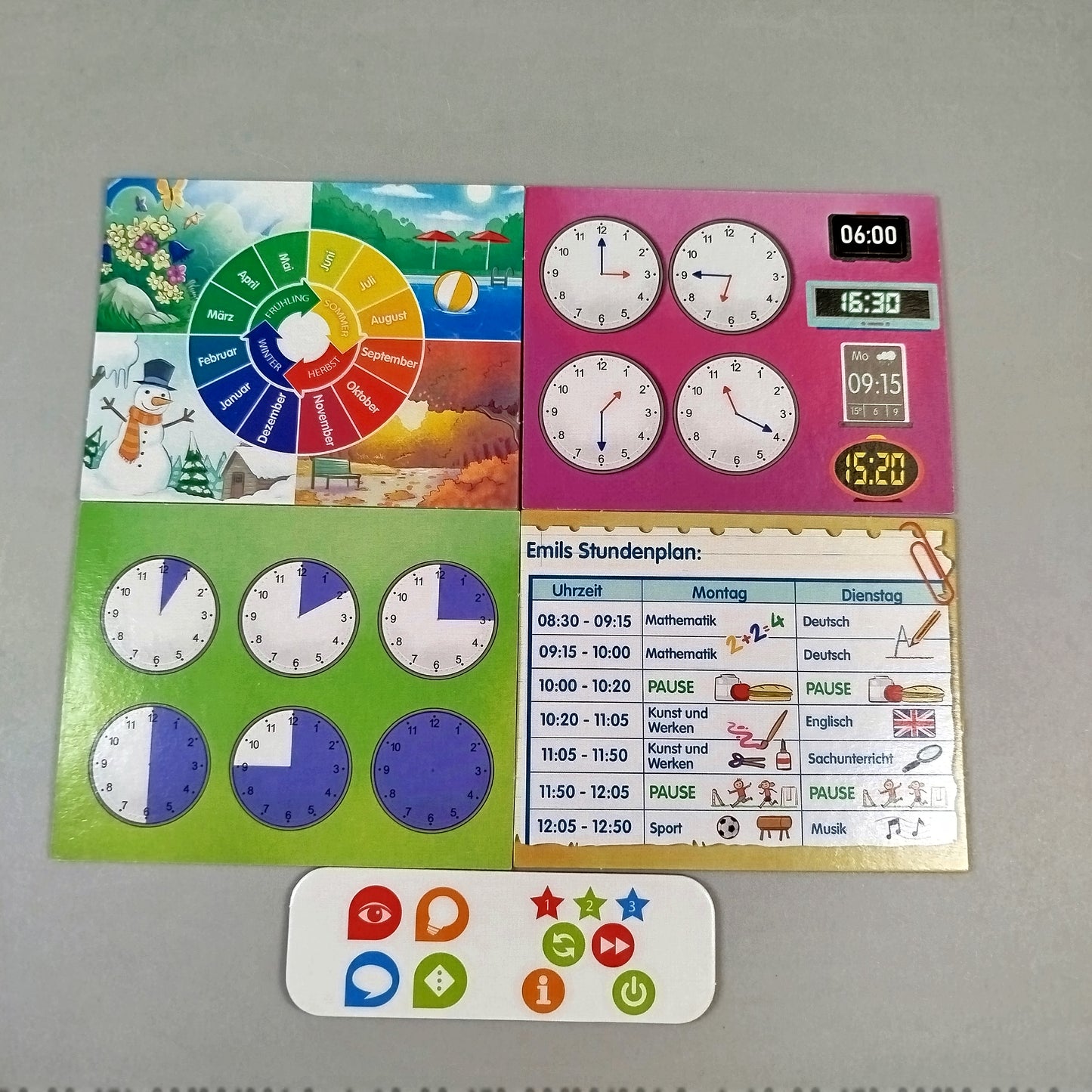 Ravensburger tiptoi Lernspiel – Wir lernen die Uhr, OVP