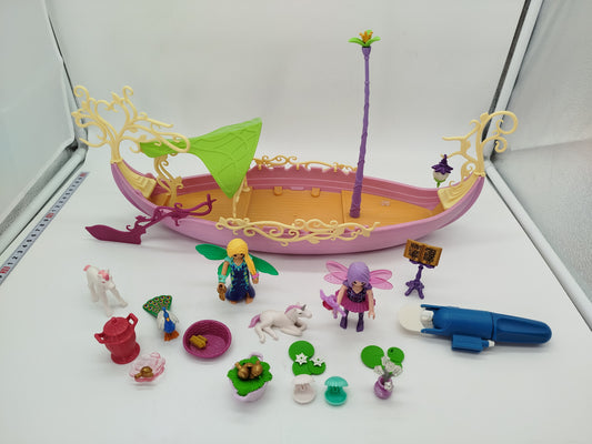 Playmobil Feenschiff (5445) mit Unterwassermotor (5159)