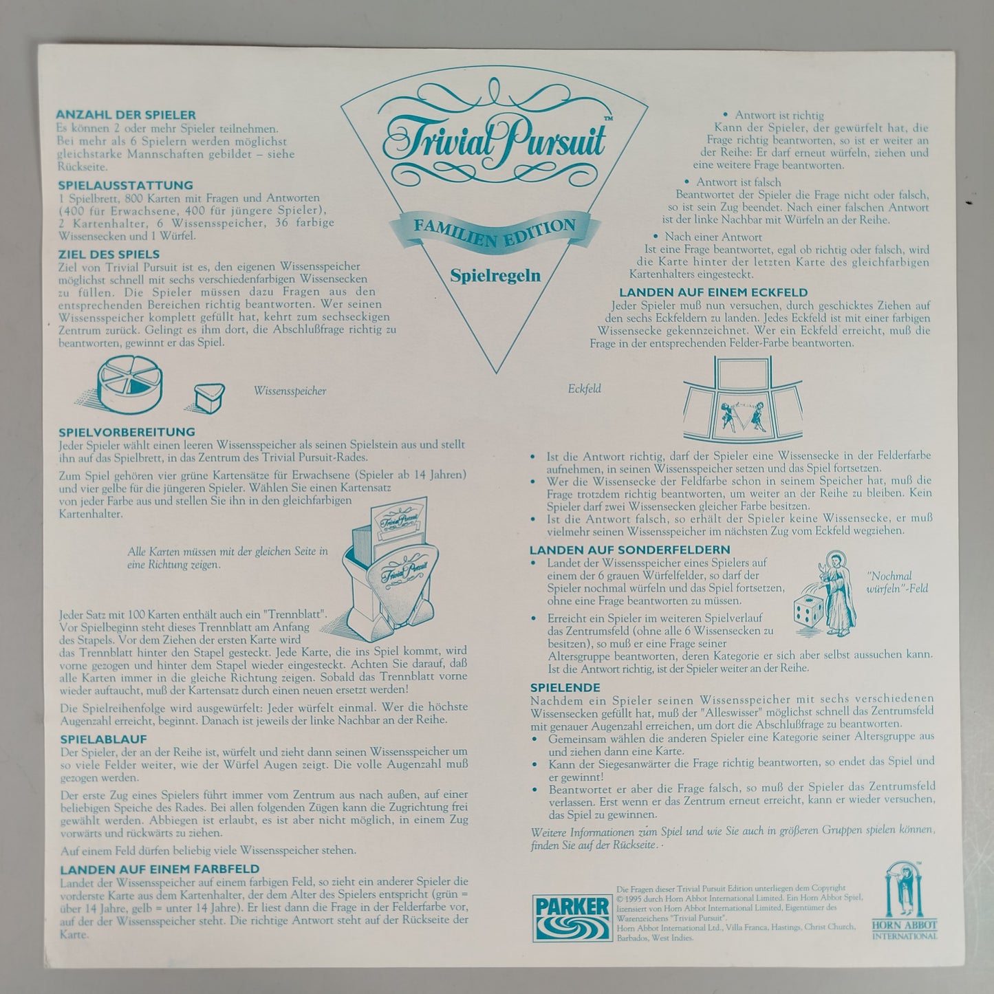 Parker Trivial Pursuit Familien Edition - Brettspiel