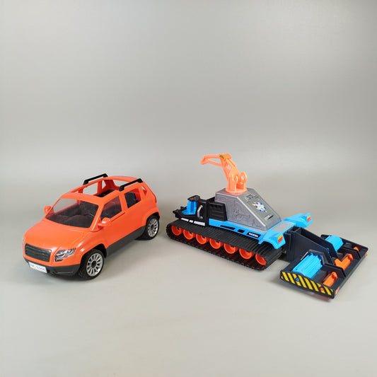 Playmobil Fahrzeuge Set – SUV & Kettenfahrzeug, ohne OVP