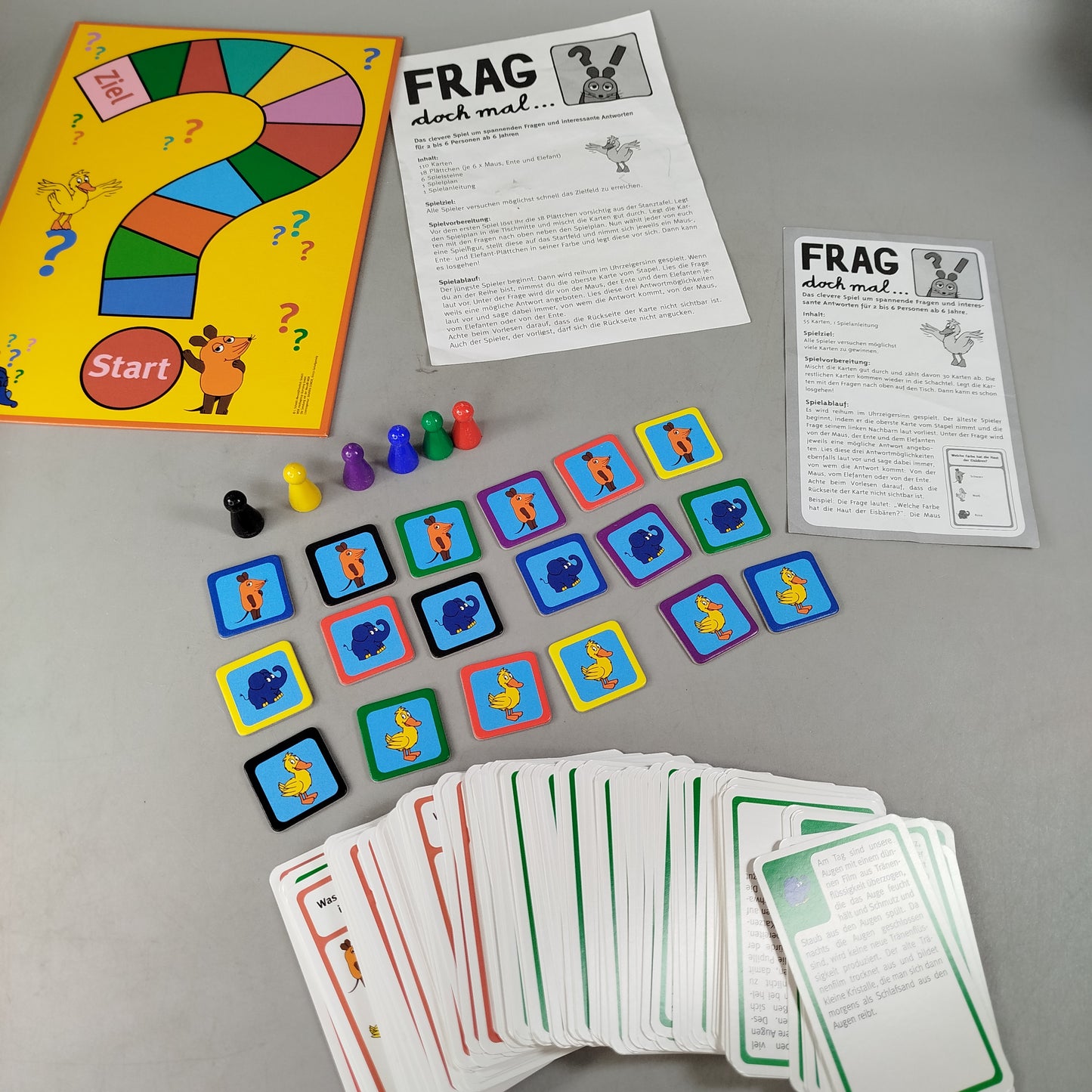 Schmidt Frag doch mal die Maus Brettspiel, ab 6 7 8 Jahre | ✅ geprüft