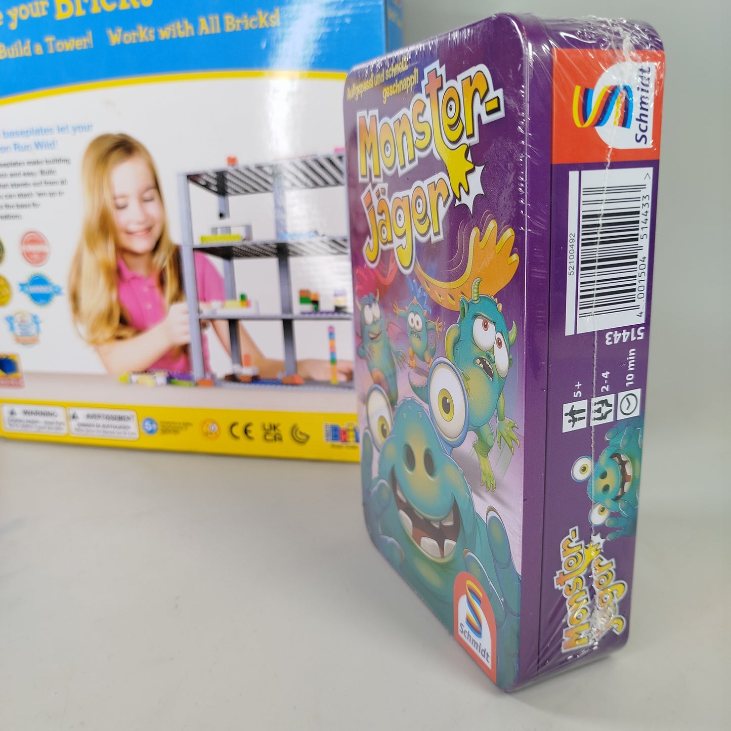 Strictly Briks & Schmidt Spiele Brik Tower Konstruktionsset + Monsterjäger