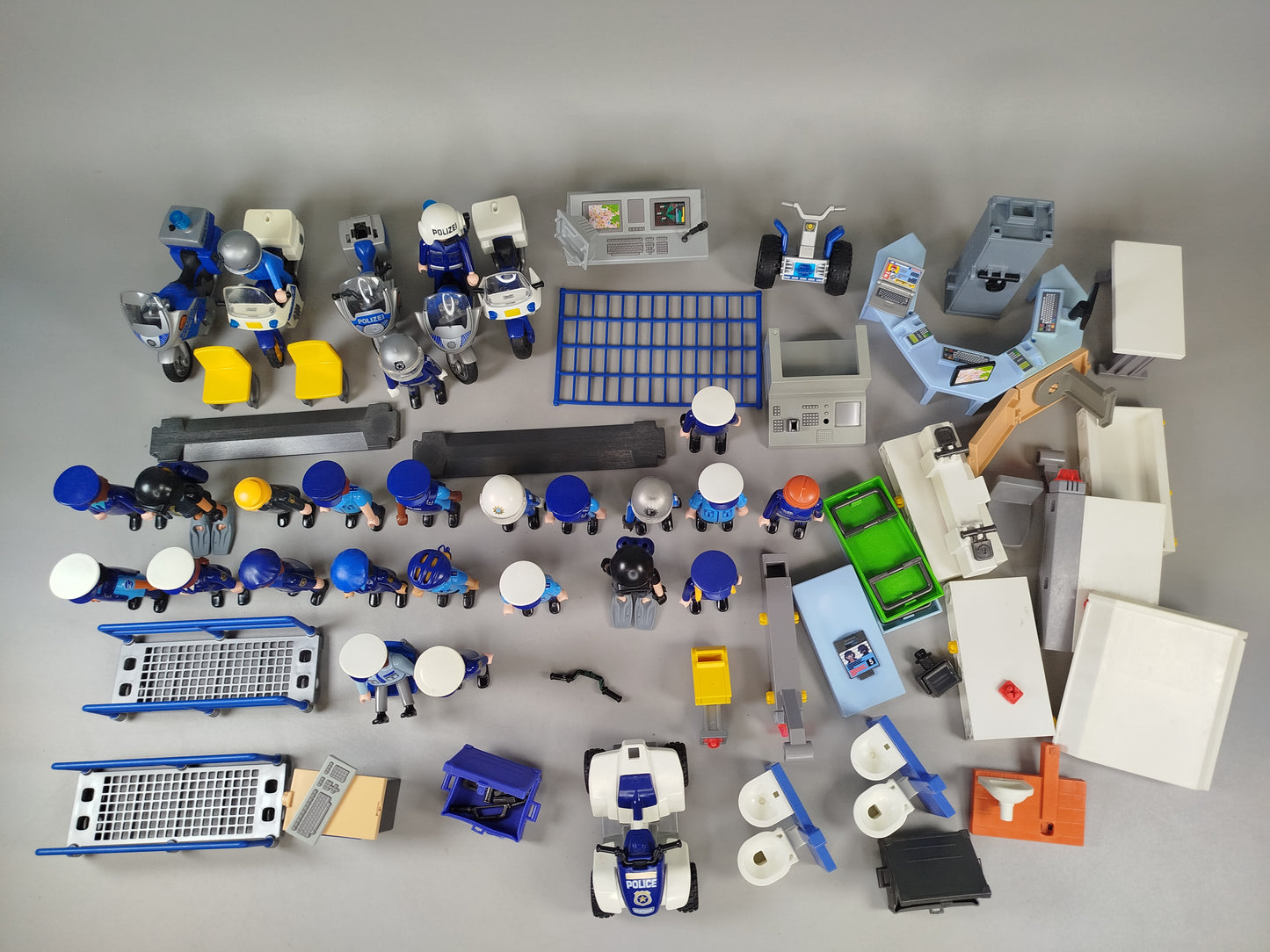 Playmobil Set Polizei – Fahrzeuge & Figuren, sehr guter Zustand