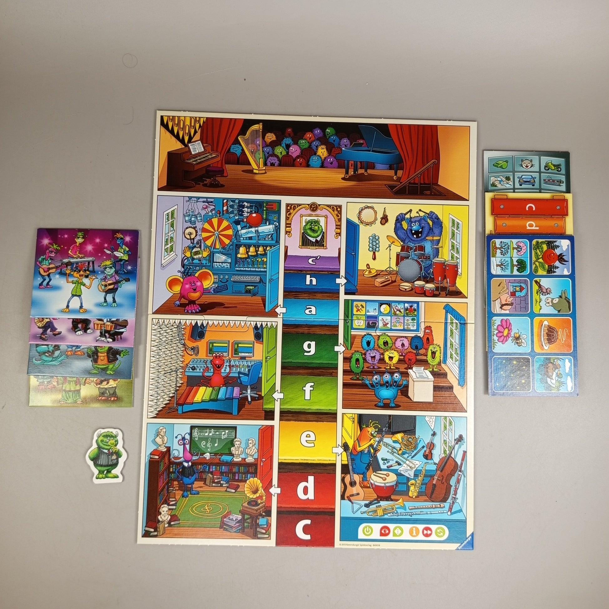 Ravensburger tiptoi Brettspiel – Die monsterstarke Musikschule