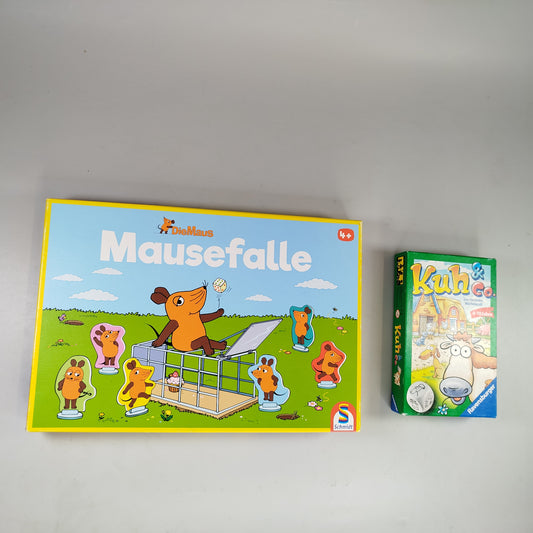 Mausefalle & Kuh & Co. – Spiele-Bundle für Kinder