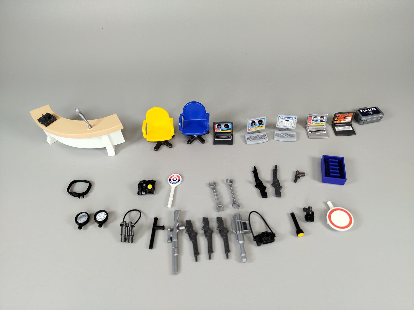 PLAYMOBIL Polizei-Ersatzteilset - Fahrzeugen und Figuren