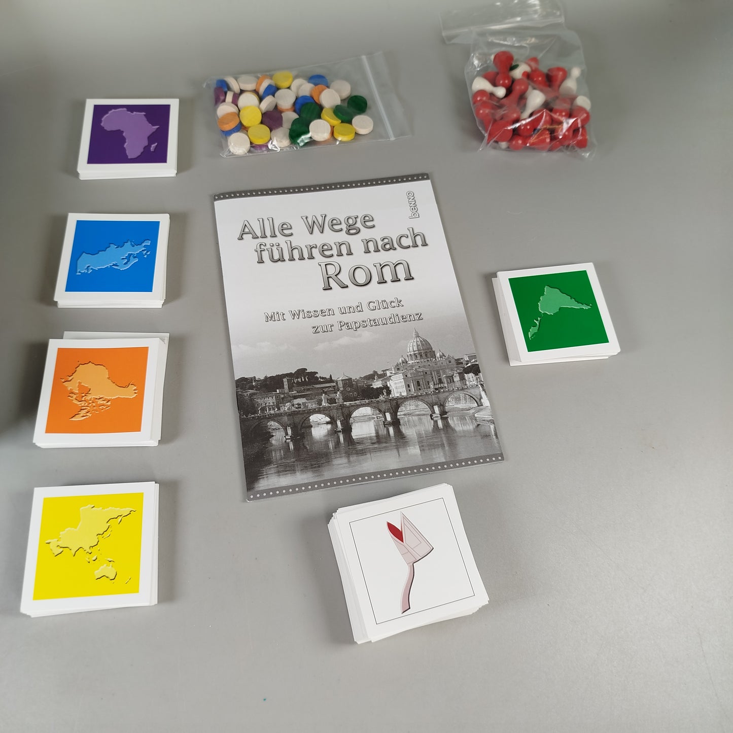 Benno Brettspiel - Alle Wege führen nach Rom