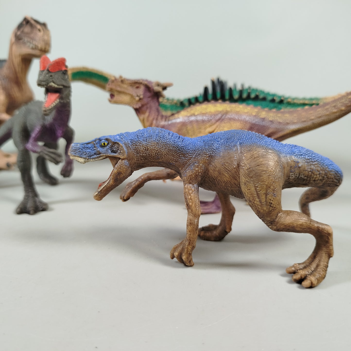 Schleich Dinosaurier Set von 6 Figuren – Urzeit Dinos, sehr gut