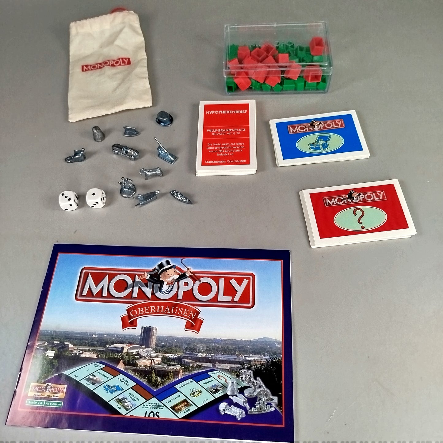 Monopoly Gesellschaftsspiel – Oberhausen-Edition, wie neu