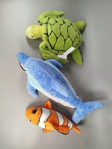 Kuscheltiere - Meeresmotive - Set von 3