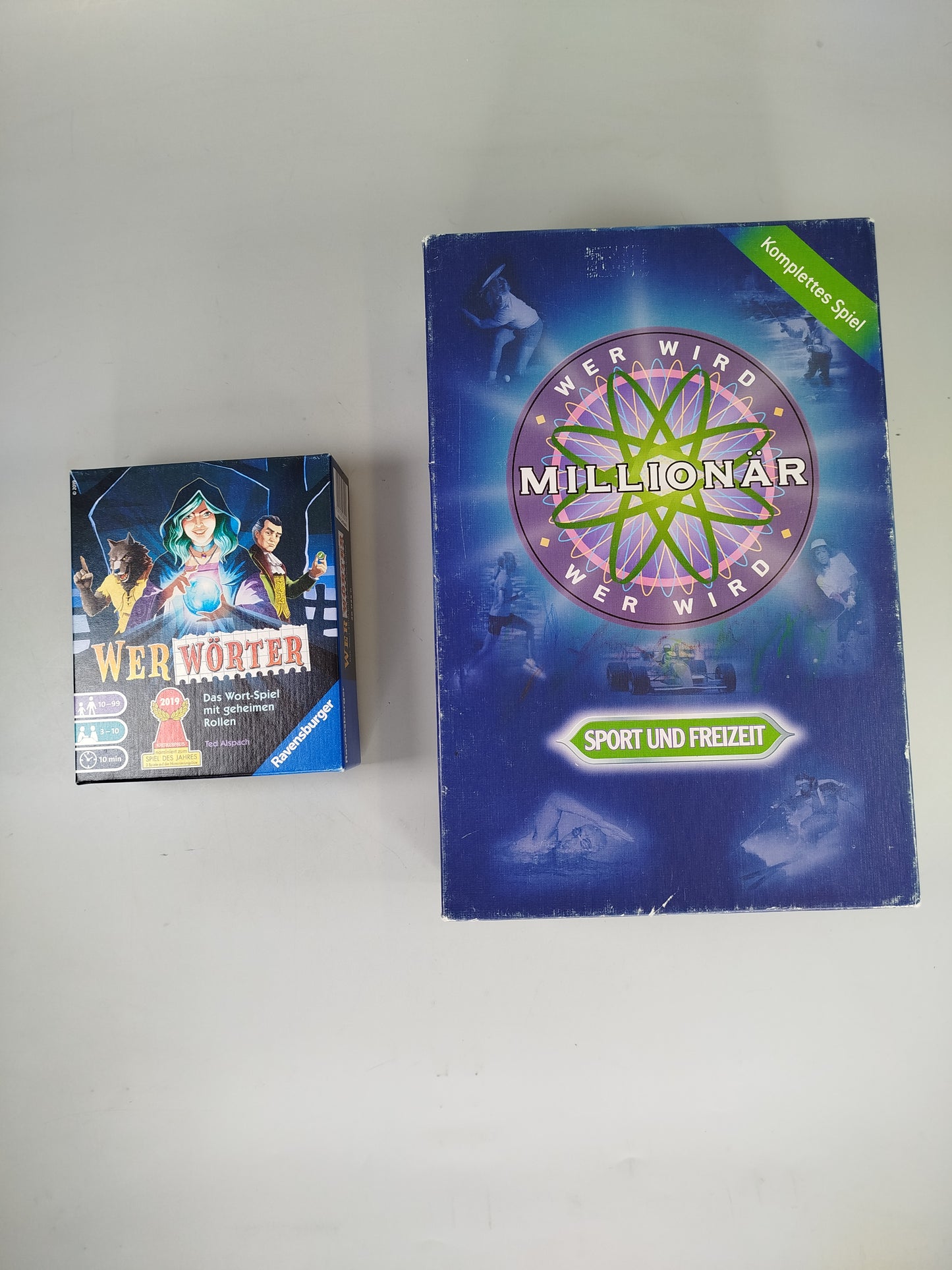 Brettspiel-Bundle – "Wer wird Millionär" & "WerWörter"