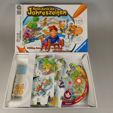 Ravensburger tiptoi Reise Jahreszeiten Brettspiel, ab 3 4 5 Jahre | ✅ geprüft