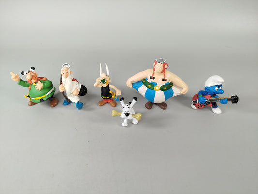 Plastoys Asterix & Obelix Figuren, Set von 6 Charakteren – Sammlerfiguren