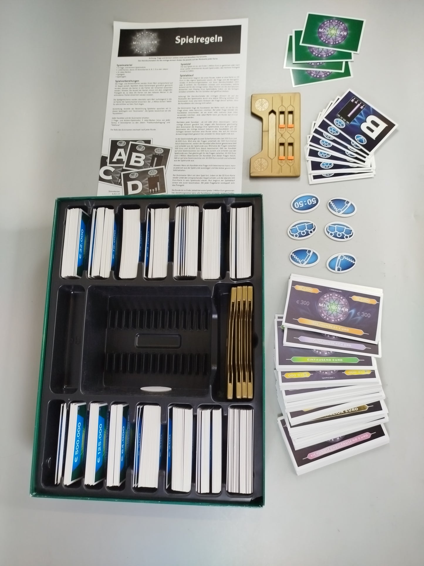 Jumbo Brettspiel – "Wer wird Millionär" (dritte Edition)