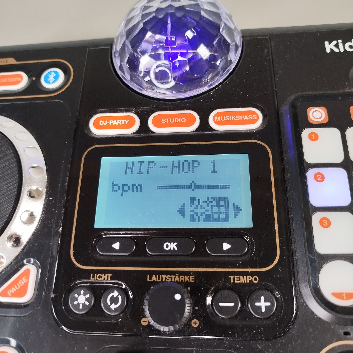 VTech Kidi DJ Mix Lernspielzeug – interaktives DJ-Set, wie neu