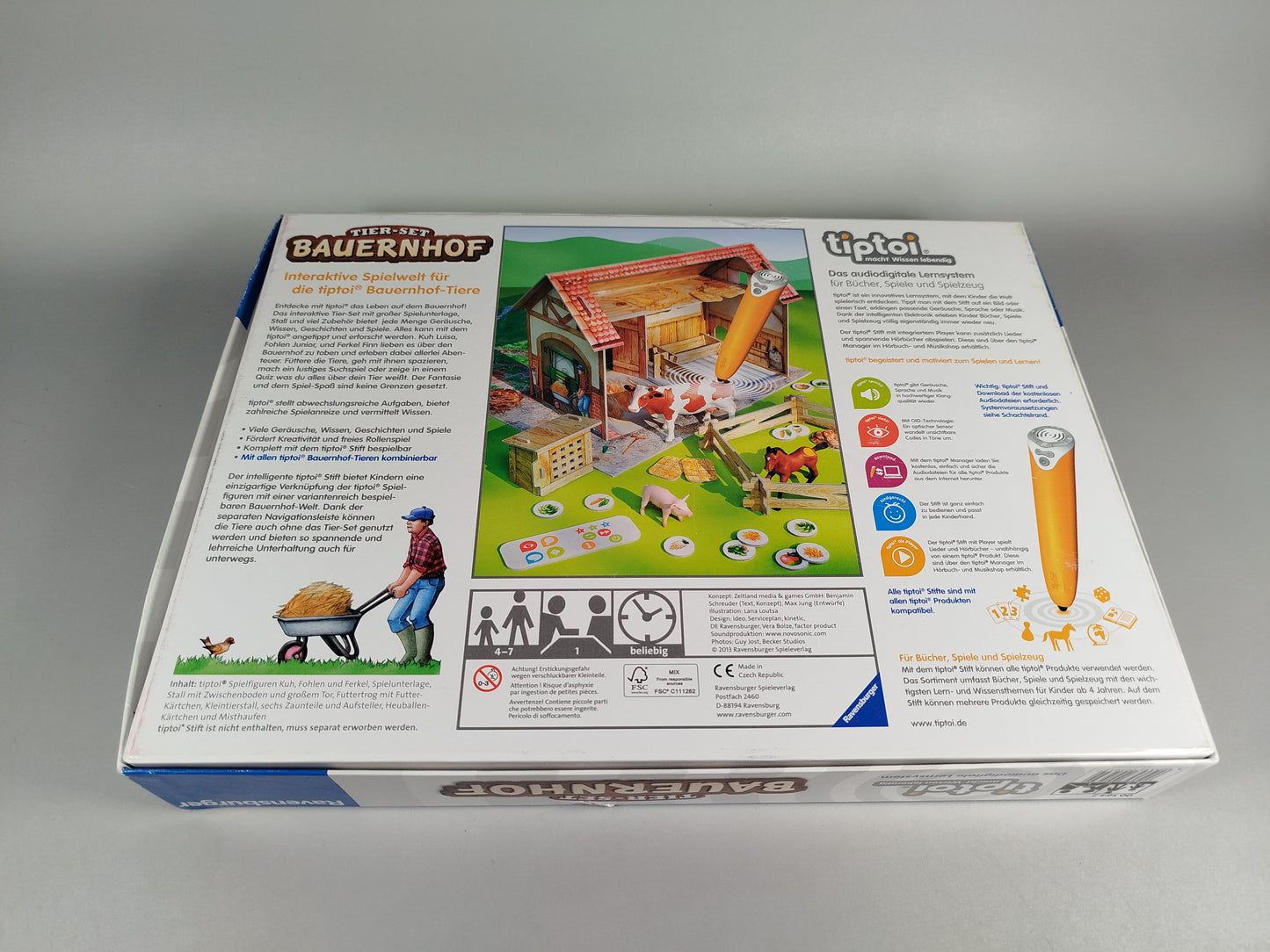 Ravensburger Tiptoi Bauernhof Set mit Tieren, OVP