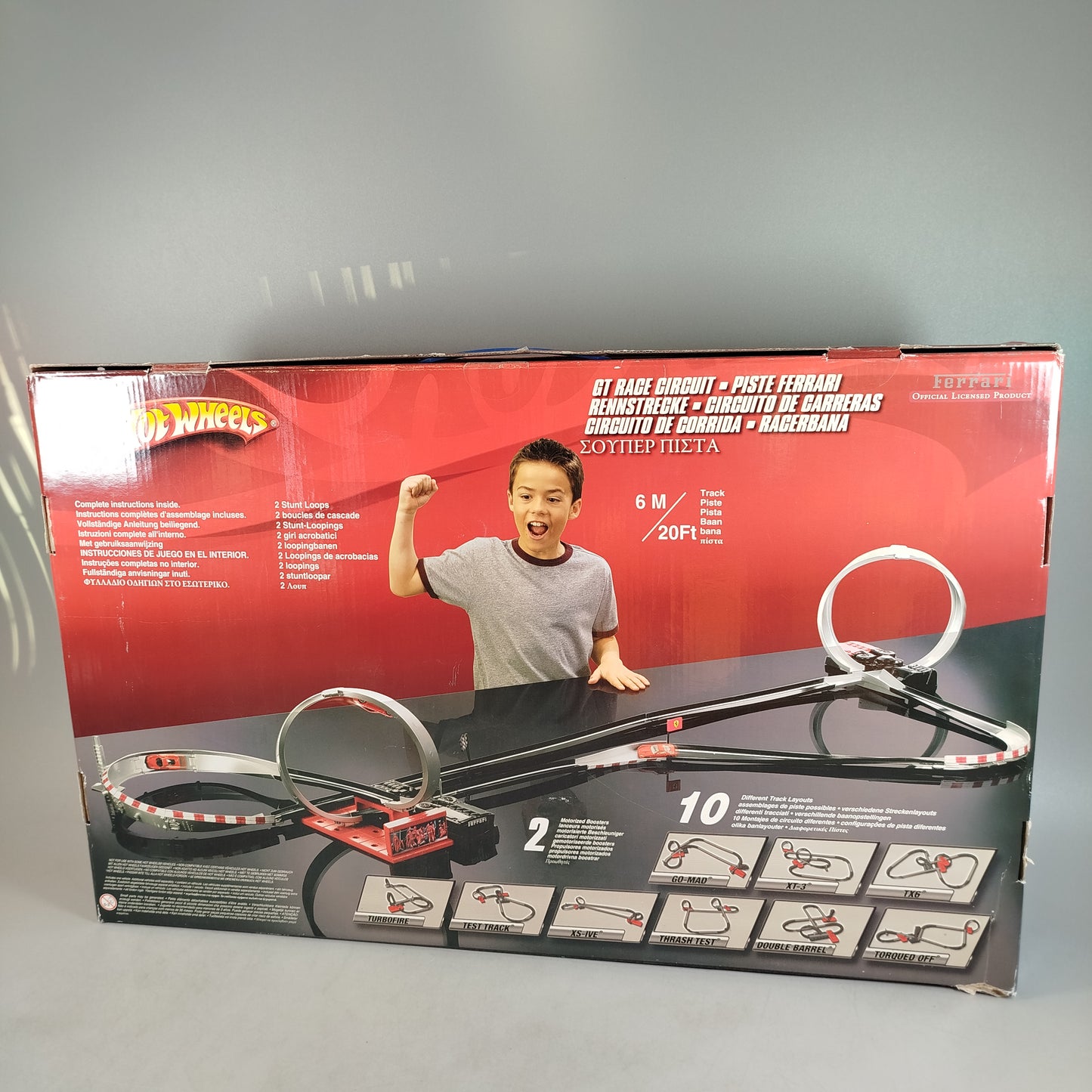 Hot Wheels GT Race Circuit Rennbahn, gebraucht, ab 6 7 8 Jahre | ✅ geprüft