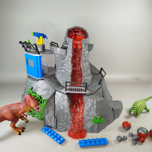 Dinosaurier Vulkan-Spielset(42564) mit Figuren & Zubehör