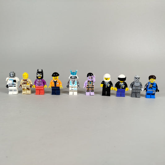 LEGO Minifiguren Set von 10 Figuren, wie neu