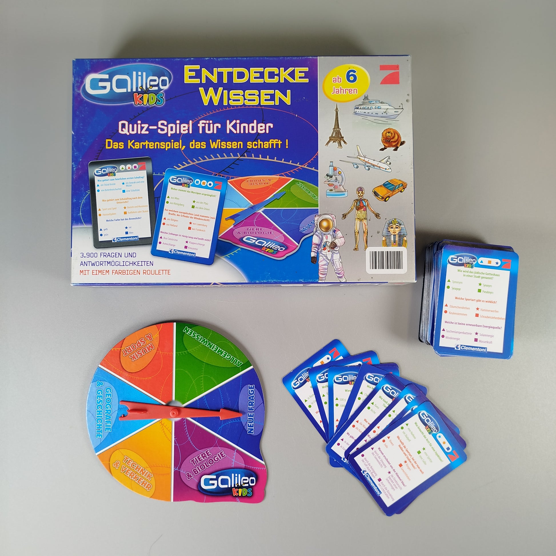 Lernspiele-Set für Kinder - Galileo Quiz und Englisch-Memo