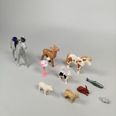 Playmobil Tierfiguren - Bauernhof, Wildtiere & mehr - 10er Set