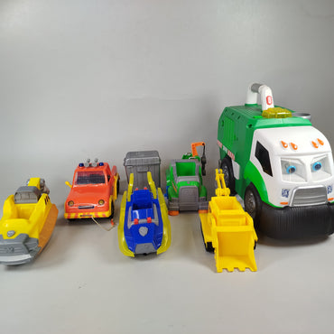 Fahrzeugspielzeug - Bau- und Einsatzfahrzeuge - Set