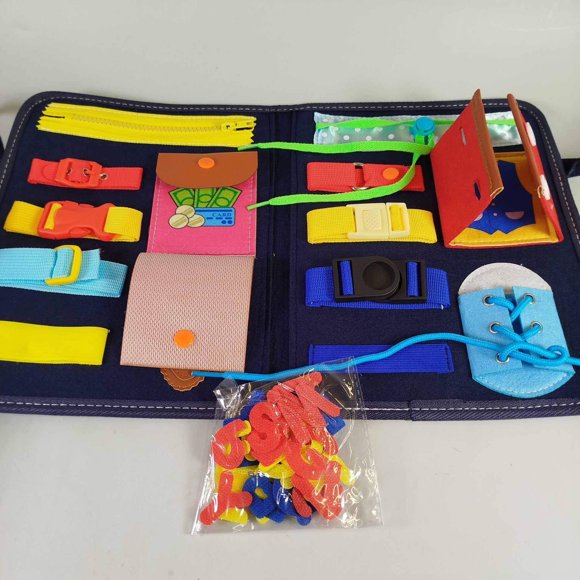 Lernspielzeug Set - Lernmappe und Colorino