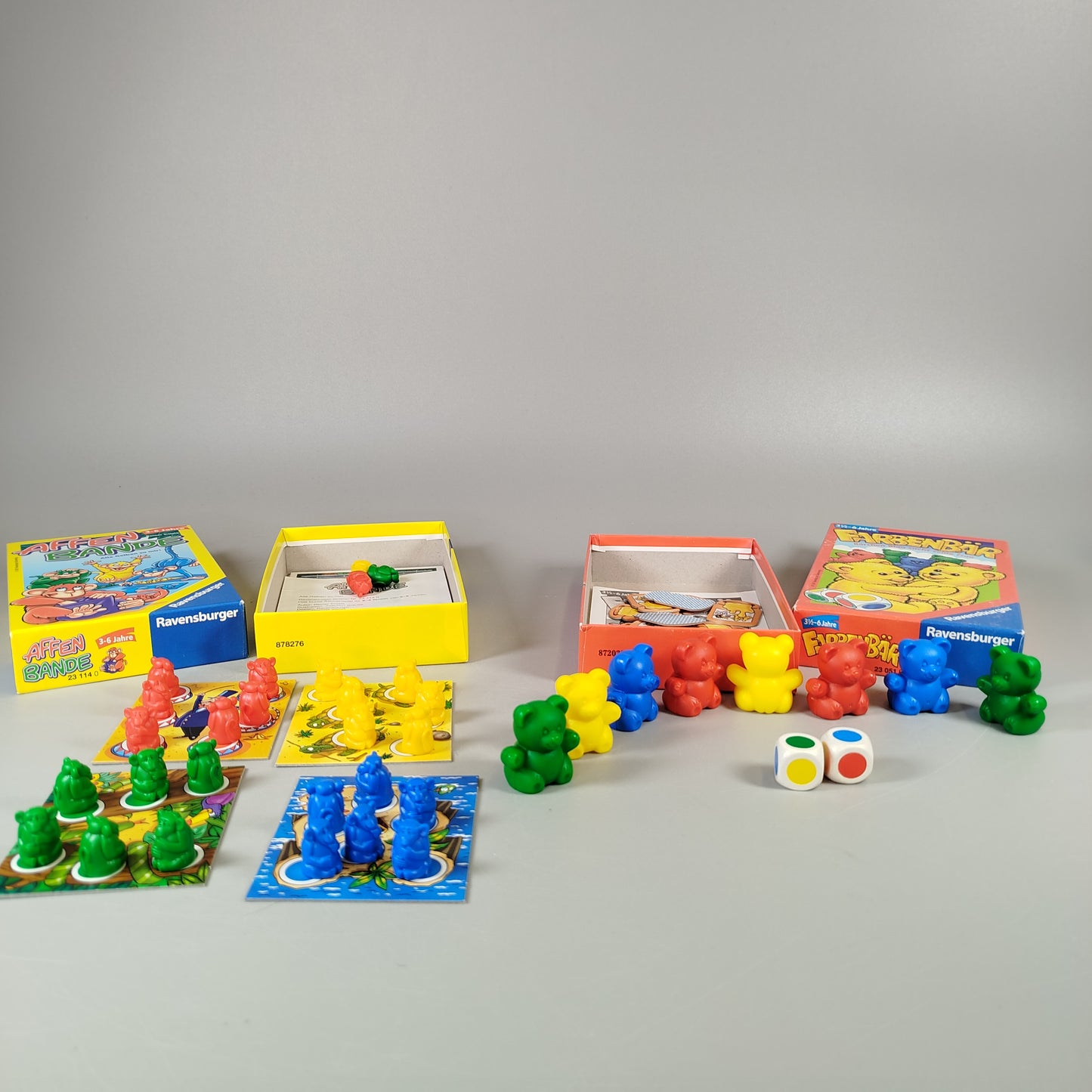 Ravensburger Brettspiele - Farbenbär und Affenbande - Set