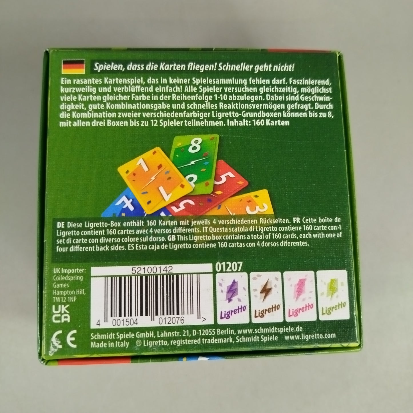 Schmidt Spiele Ligretto Kartenspiel, OVP