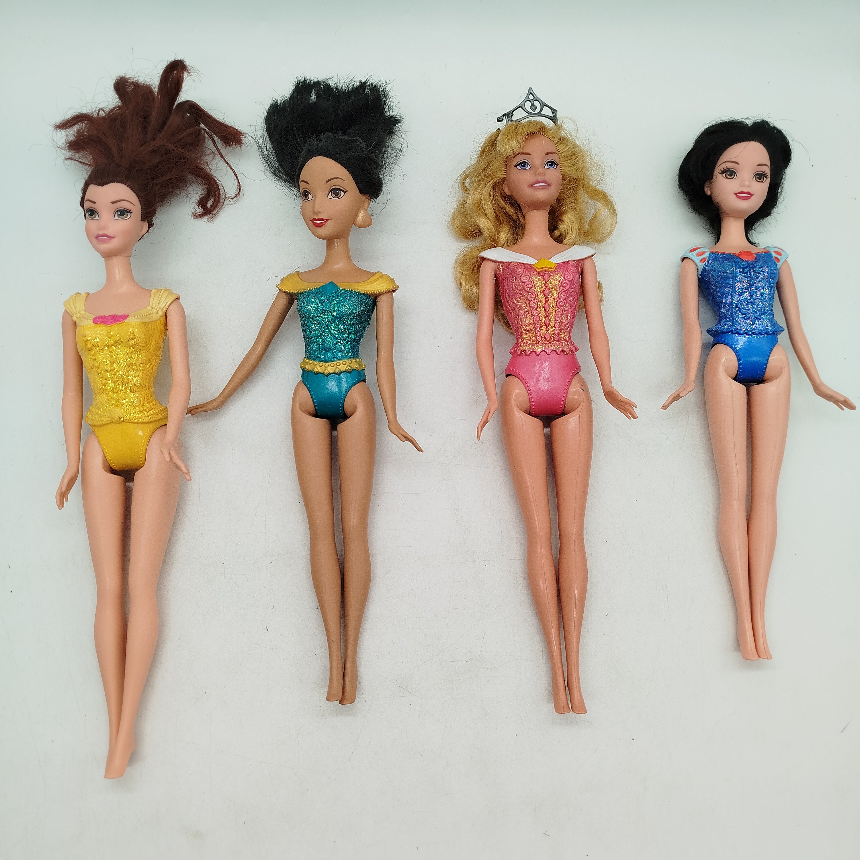 Mattel Bundle Disney Prinzessinnen 4x Modepuppen ab 3 4 5 Jahre | ✅ geprüft