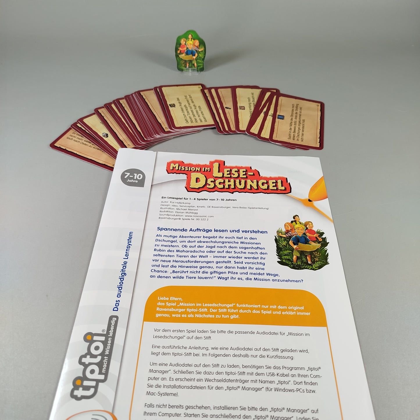 Ravensburger Tiptoi Brettspiel-Set: Musikschule & Lese Dschungel, OVP