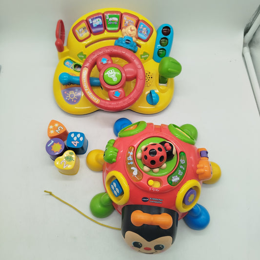 VTech Bundle Fahrschule & Lernkäfer Set von 2 ab 1 2 3 Jahre | ✅ geprüft