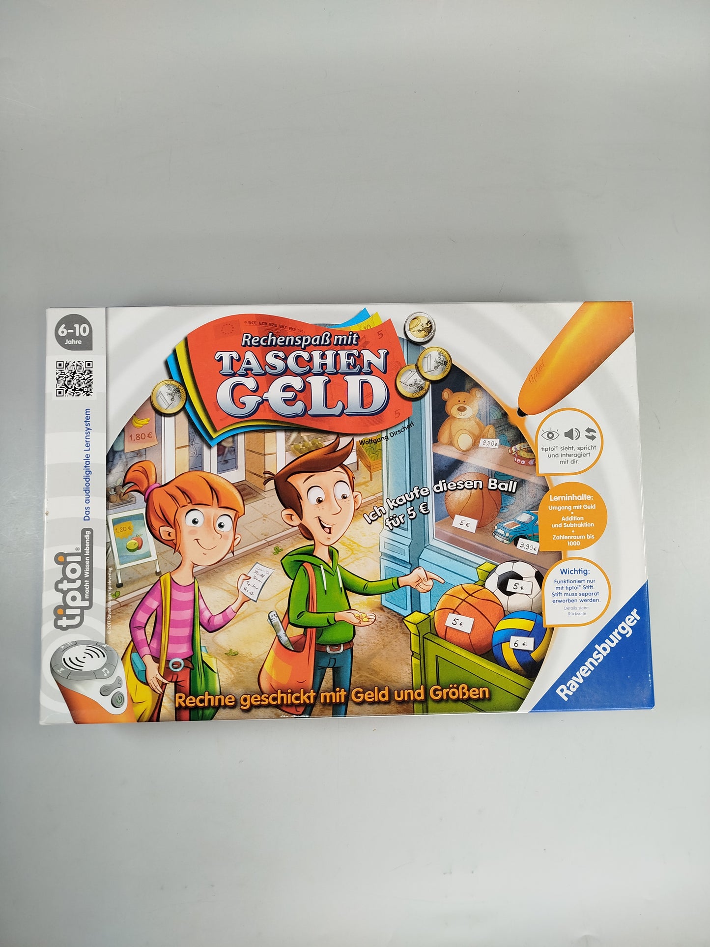Ravensburger Brettspiel – Rechenspaß mit Taschengeld (Tiptoi)