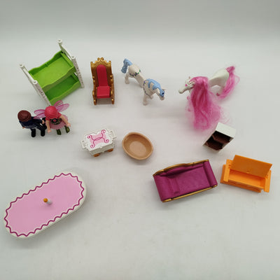 PLAYMOBIL Bundle Pferde Figuren & Möbel, gebraucht, ab 3 Jahre