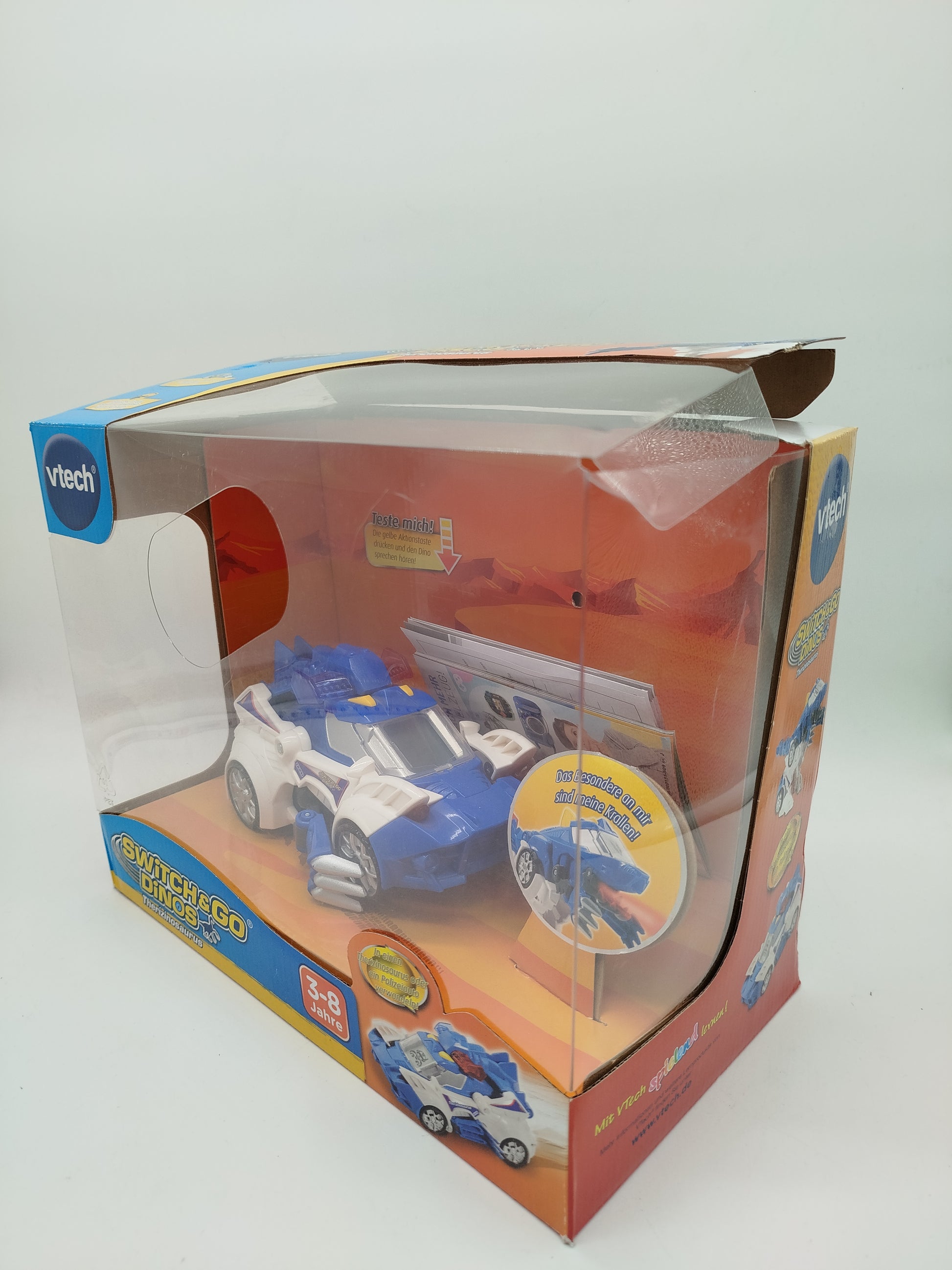 VTech Switch & Go Dinos - Therizinosaurus Fahrzeug, wie neu