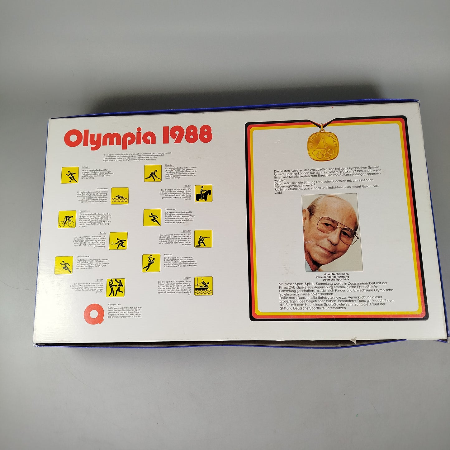 Spiele aus Schwaben Olympia 1988 Brettspiel
